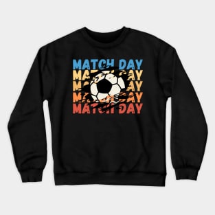 Distressed Match Day Crewneck Sweatshirt